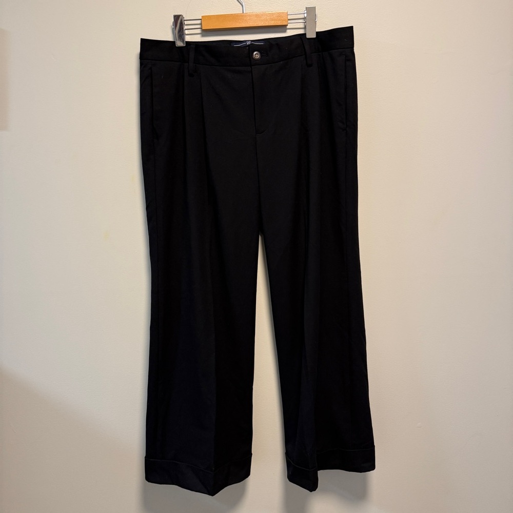 GAP Black Wide Legged Trousers